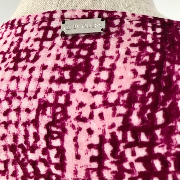 G By Guess purple and pink arm cutouts mini dress - Picture 8 of 8